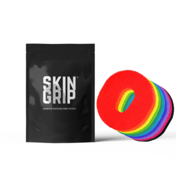 Skin Grip Original Dexcom G6 Patches rainbow