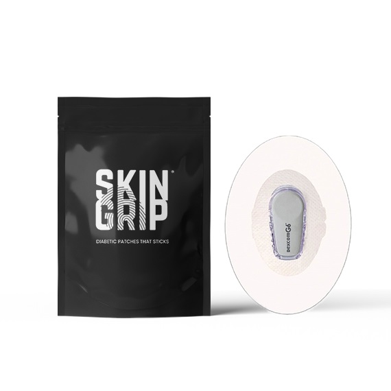 Skin Grip Original Dexcom G6 Patches clear