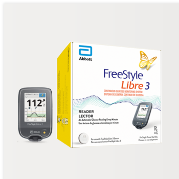 freestyle libre 3 reader with box
