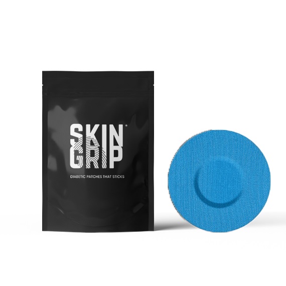 Skin Grip Original Freestyle Libre Adhesive Patches Blue