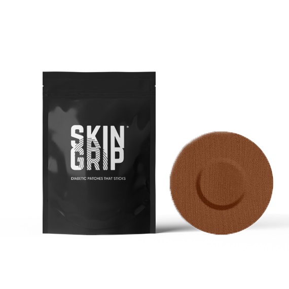 Skin Grip Original Freestyle Libre Adhesive Patches chocolate