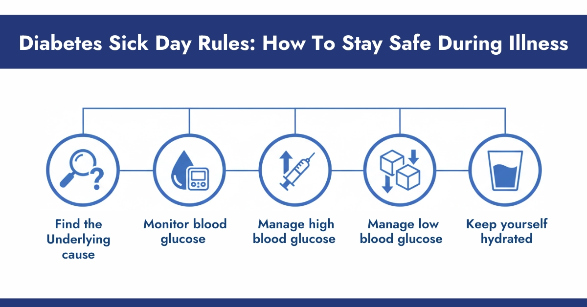Diabetes Sick Day Rules During illness