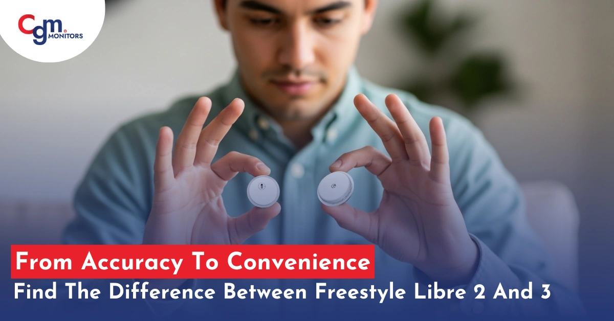 difference between freestyle libre 2 and 3