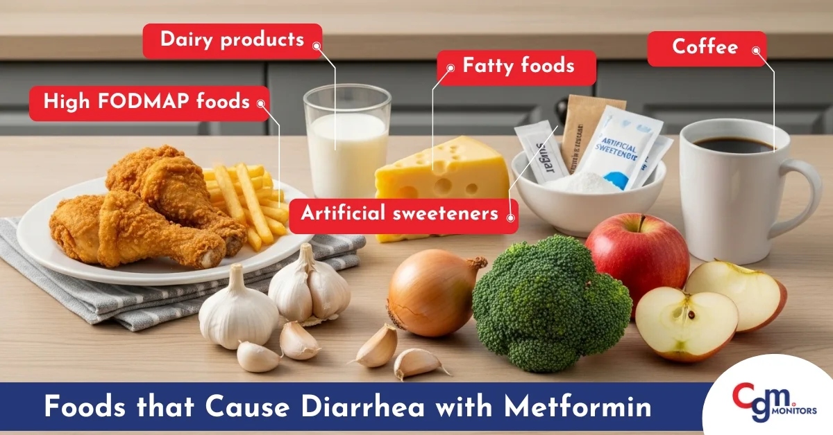 Foods that Cause Diarhoea with Metformin