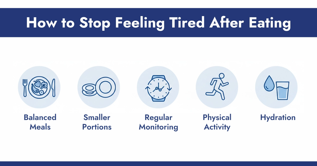 How to Stop Feeling Tired After Eating