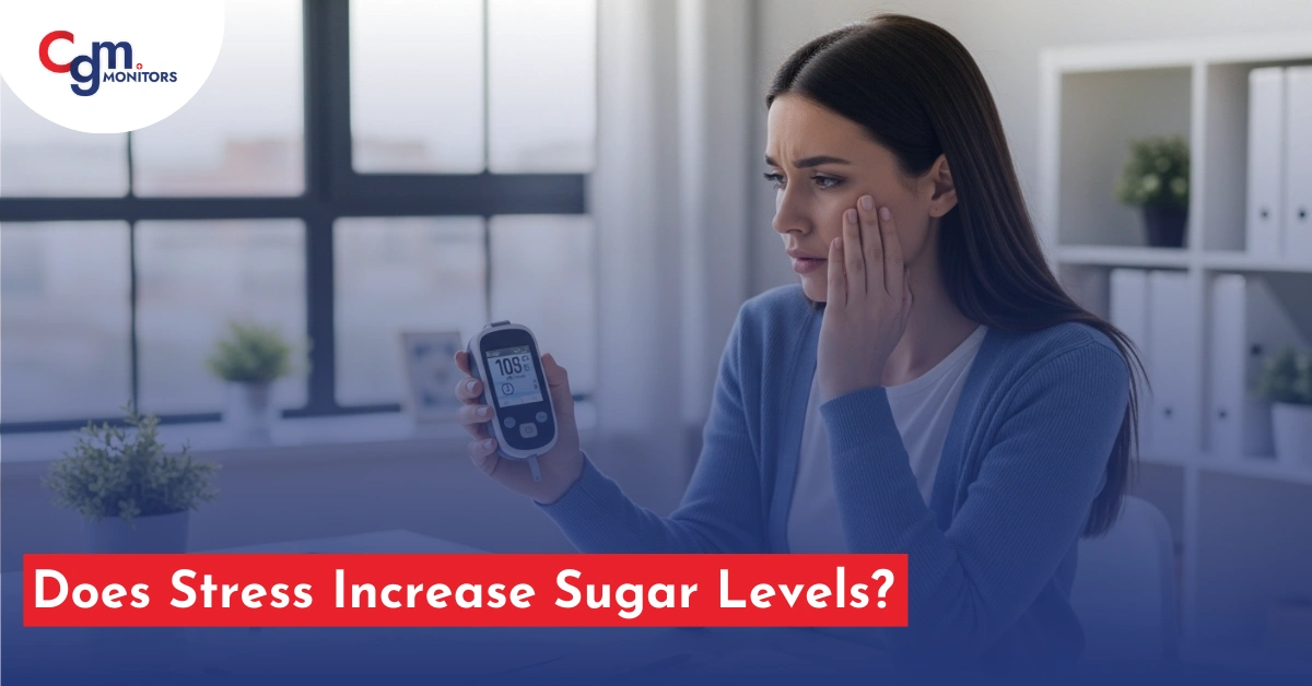 does Stress increase sugars level
