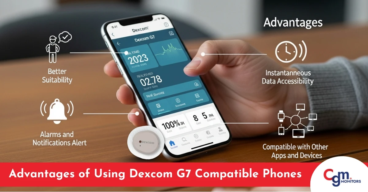 Advantages of Using Dexcom G7 Compatible Phones