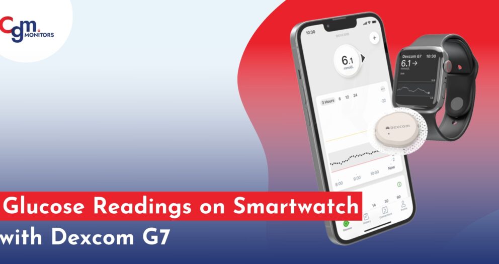 Glucose Readings on Smartwatch with Dexcom G7