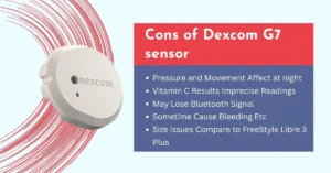 Cons of Dexcom G7
