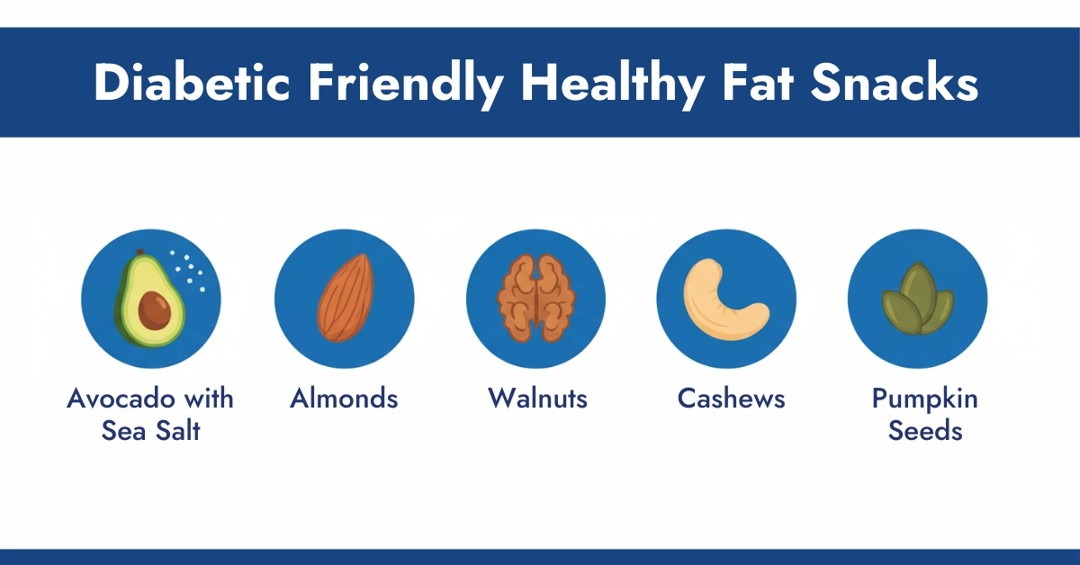 Diabetic Friendly Healthy Fat Snacks