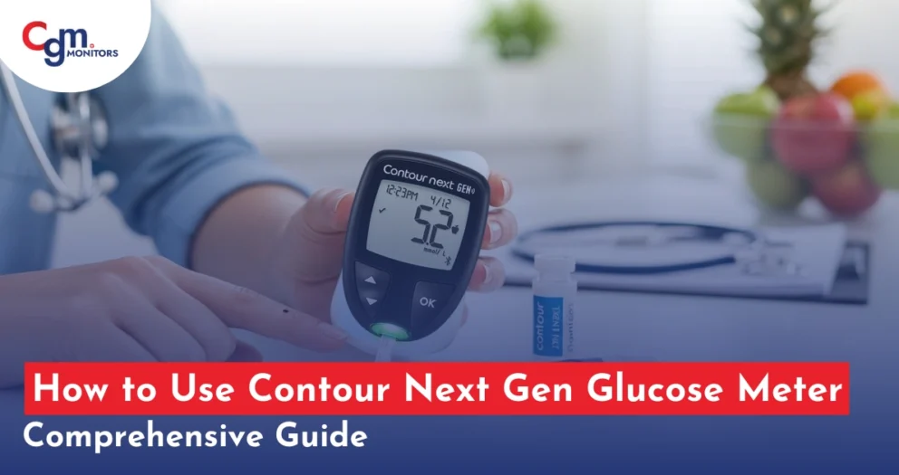 How to use Contour Next Gen Glucose Meters