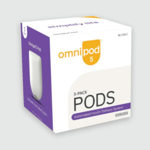 Omnipod dash pods 5 Box