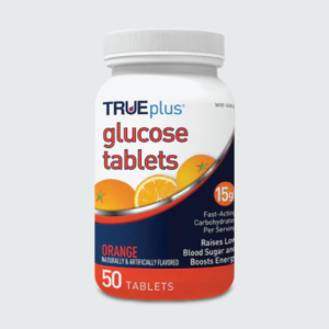 TRUEplus Glucose Tablets Orange 50ct 1 pack