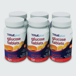 TRUEplus Glucose Tablets Orange 50ct 6 pack