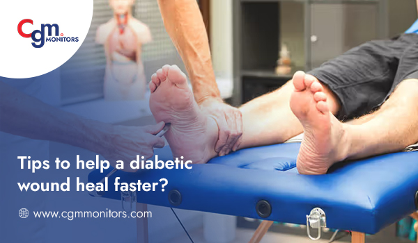 tips to help a diabetic wound heal faster