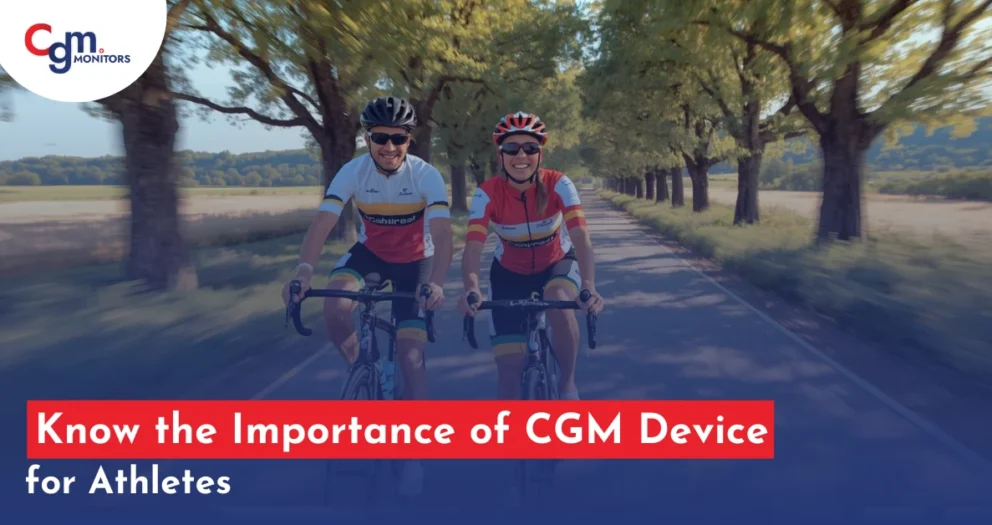 CGM devices for athlete