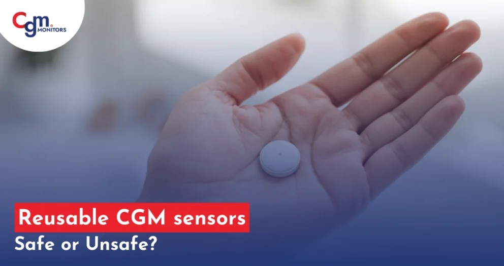 Reusable CGM sensors