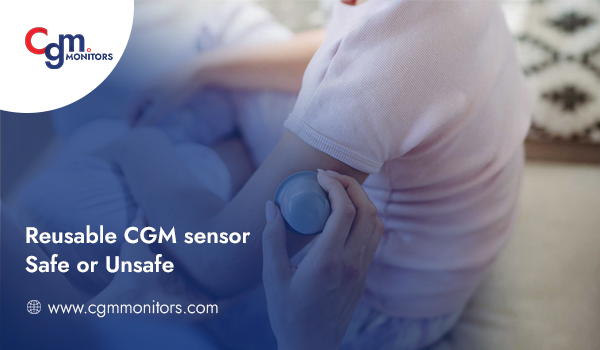 Reusable CGM sensor