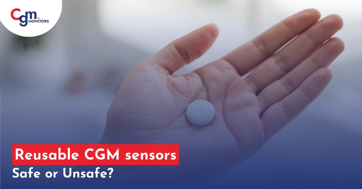 Reusable CGM sensors
