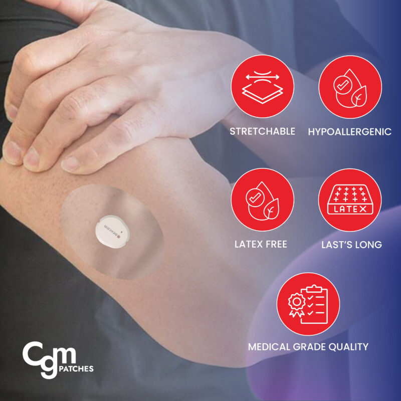 CGM Patches - Dexcom G7 Overlay Patches (without Cutouts) - Image 4