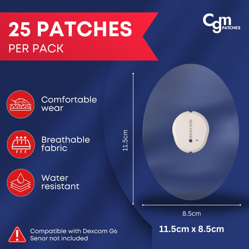 CGM Patches - Dexcom G7 Overlay Patches (without Cutouts) - Image 7