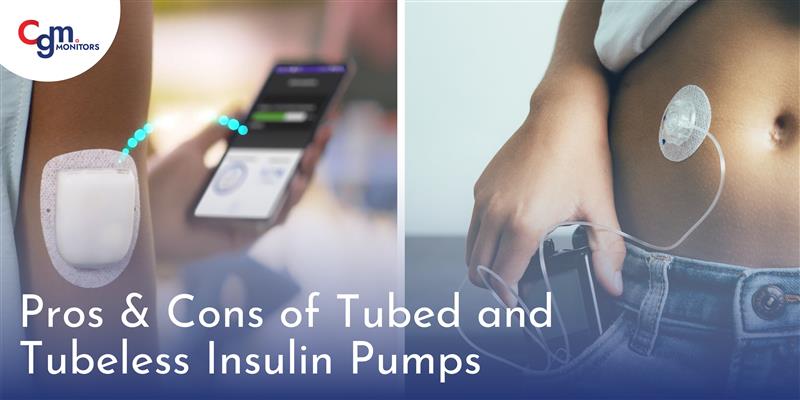 Tubed Insulin Pump VS Tubeless