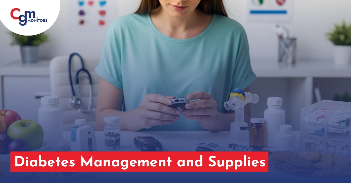 Diabetes management and supplies