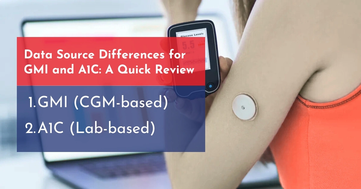 Data Source Differences for GMI vs A1C
