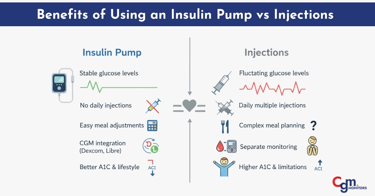 Benefits of Using an Insulin Pump vs Injections