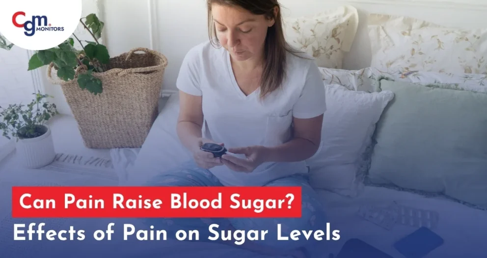 Can pain raise blood sugar