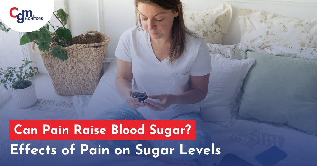 Can pain raise blood sugar