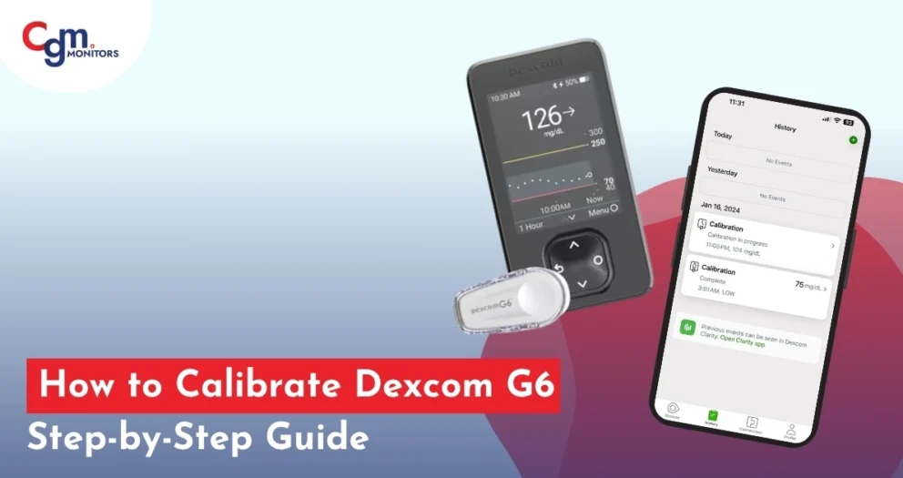How to calibrate Dexcom G6