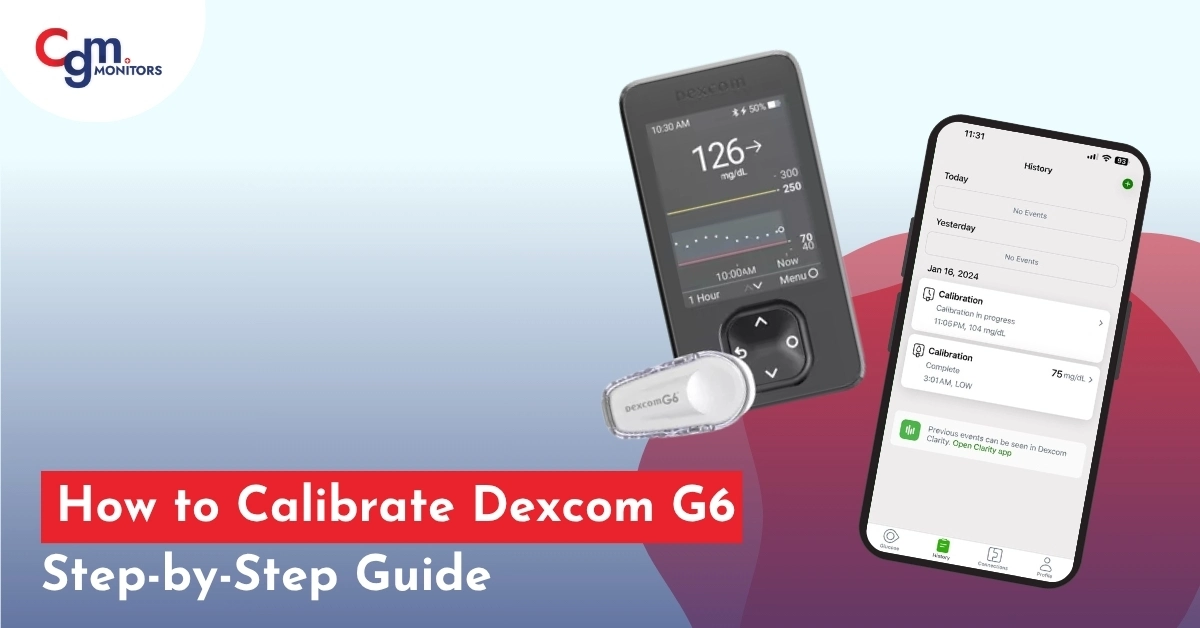 How to calibrate Dexcom G6