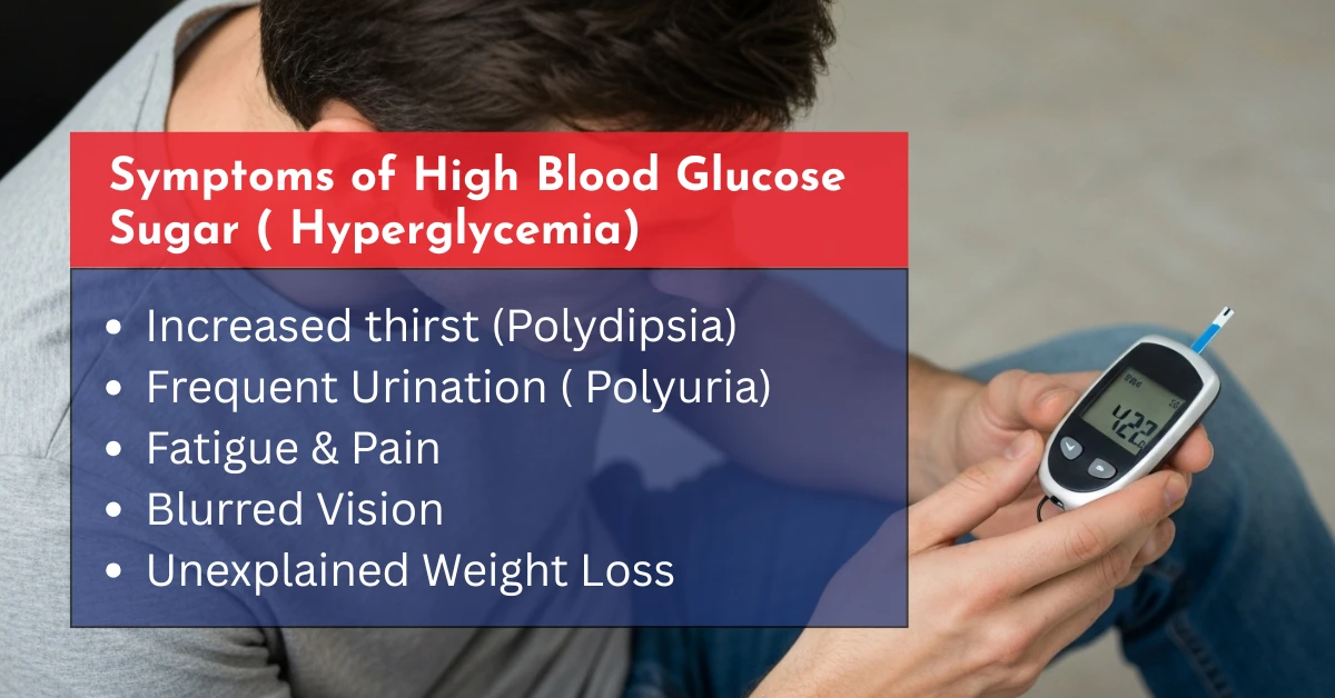 Symptoms of High Blood Glucose Sugar