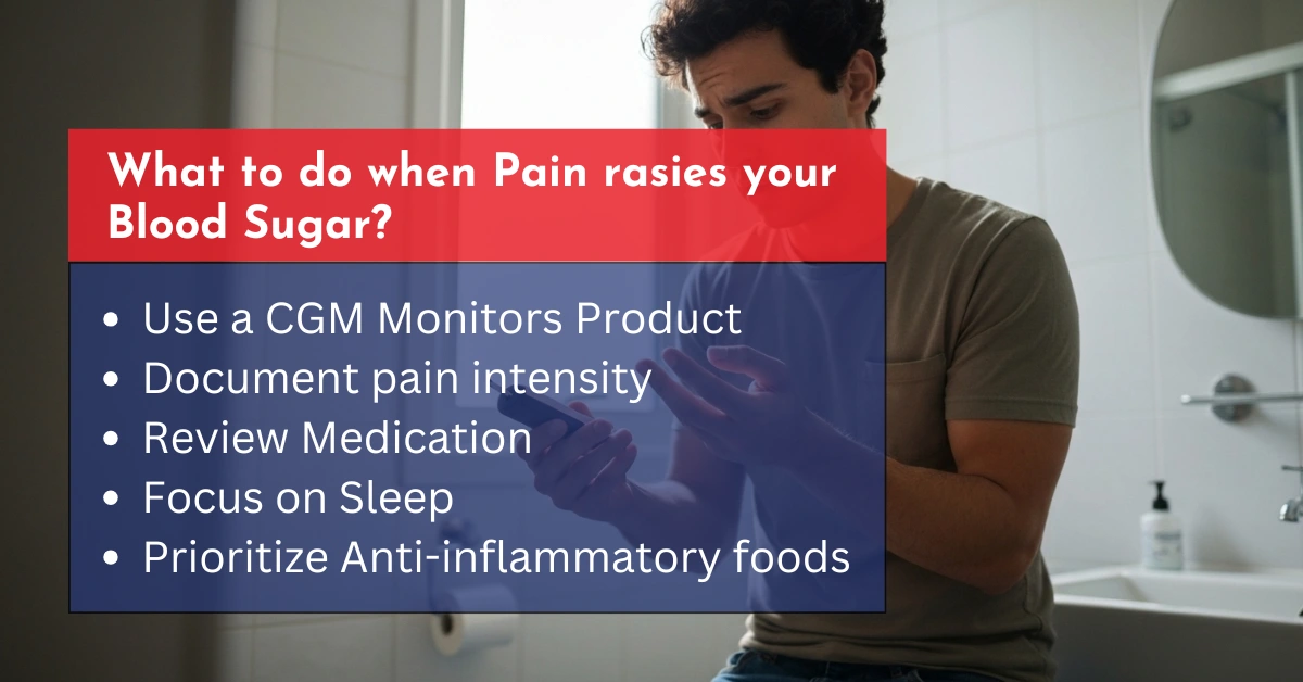 What to Do When Pain Raises Your Blood Sugar