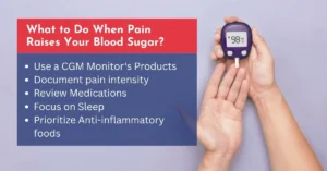 What to do when Pain Raises your Blood Sugar