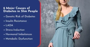major causes of diabetes in slim people