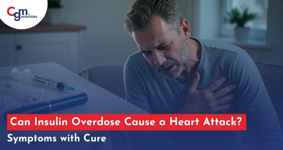Can insulin overdose cause a heart attack