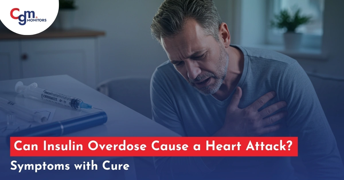Can insulin overdose cause a heart attack