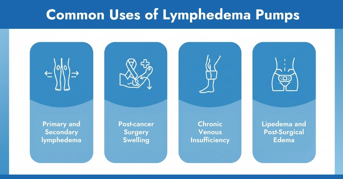Common Uses of Lymphedema Pumps