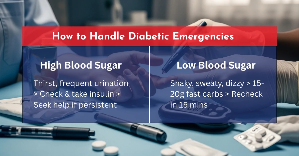 How to Handle Diabetic Emergency