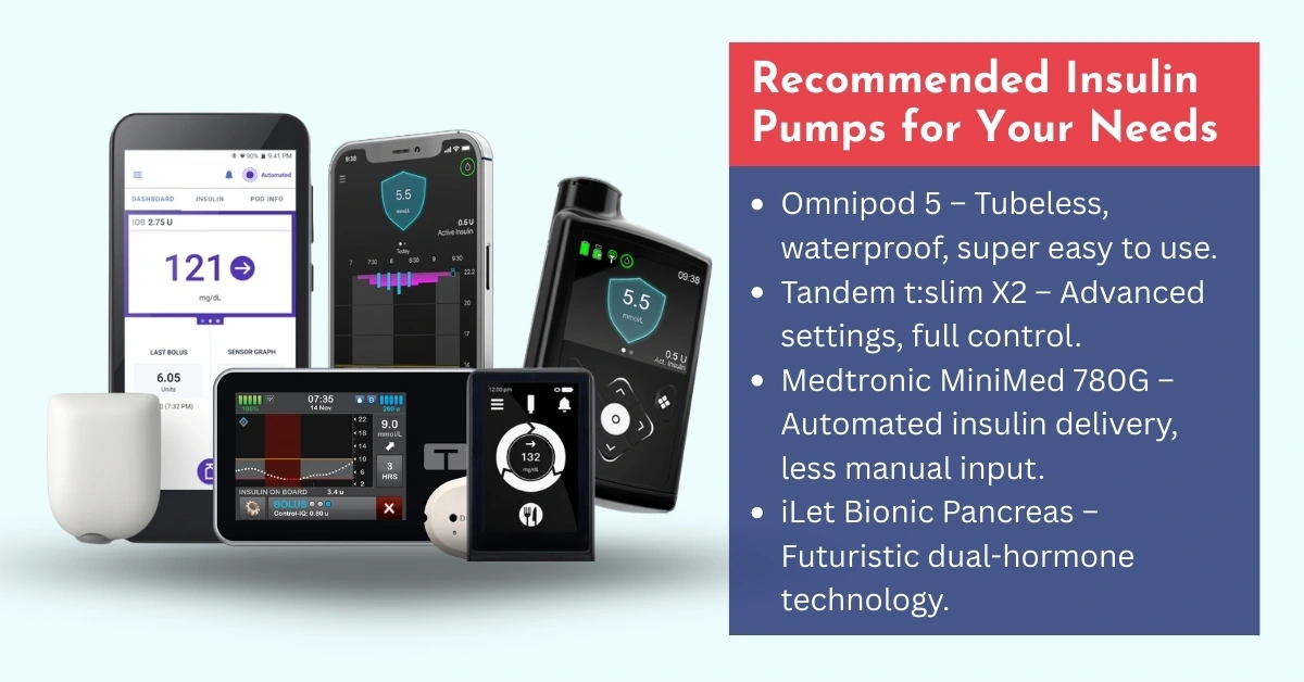 Top Insulin Pumps in the U.S. in 2025