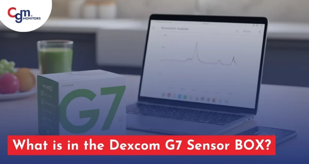 What is in the Dexcom G7 Sensor BOX