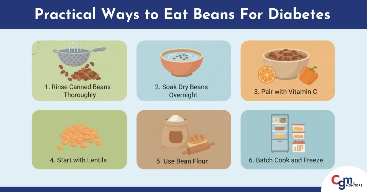 Practical Ways to Eat Beans For Diabetes
