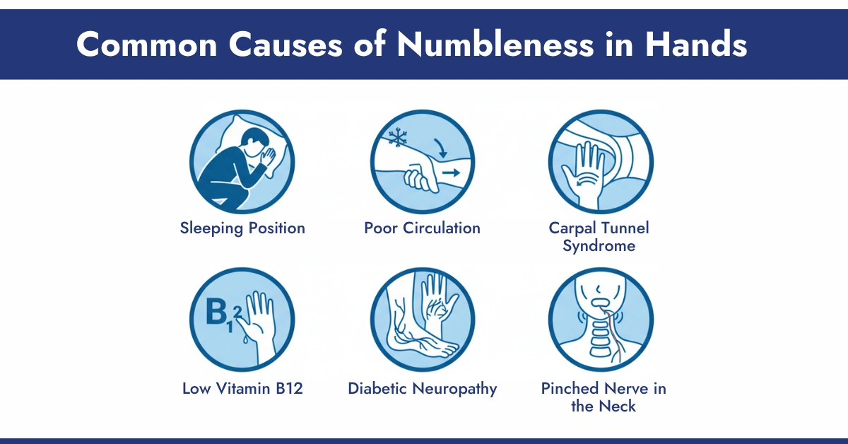 Common Causes of Numbleness in Hands