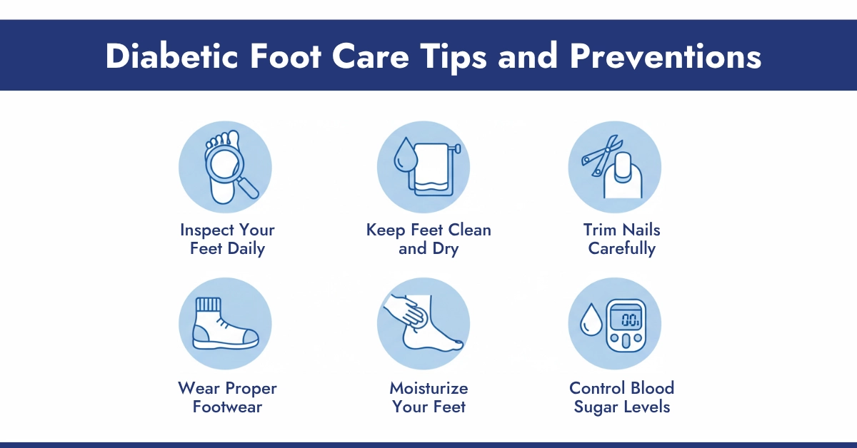 Diabetic Foot Care Tips and Preventions