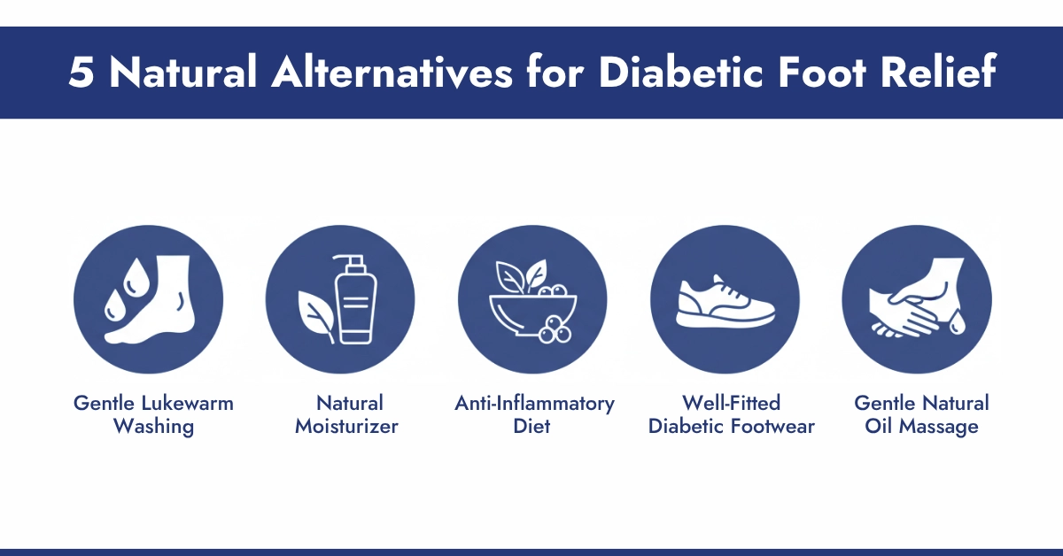 5 Natural Alternatives for Diabetic Foot Relief