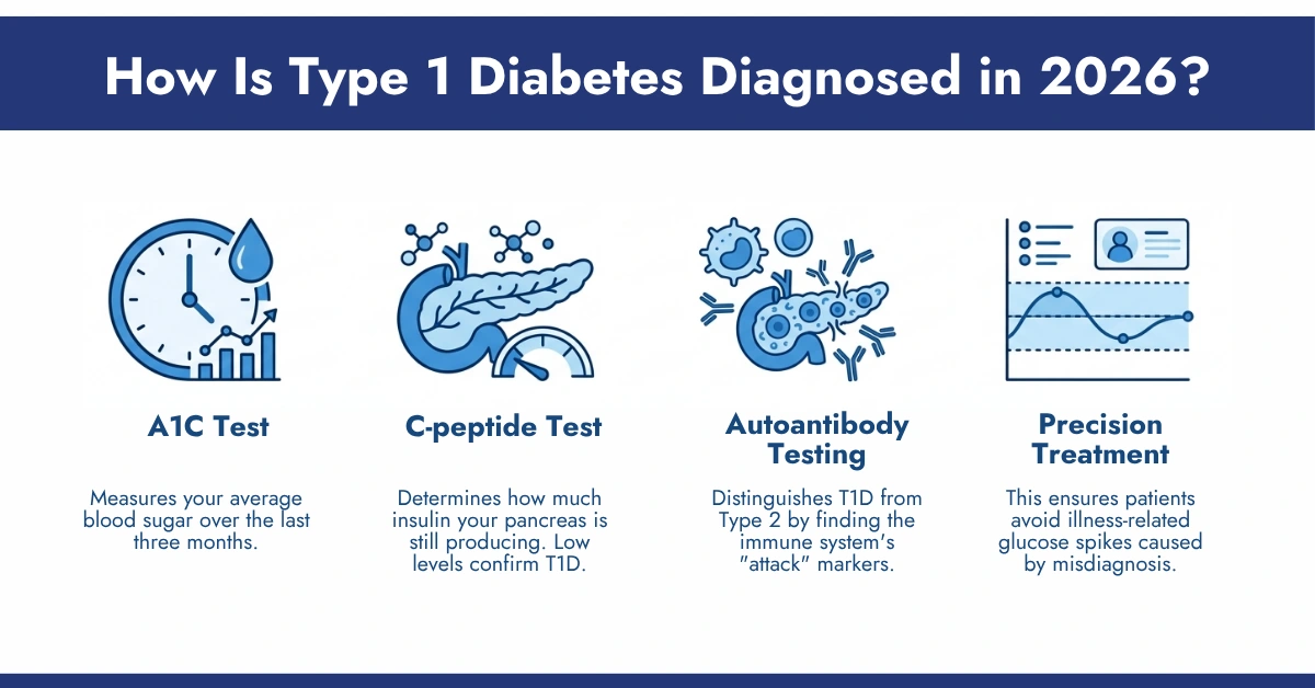 How Is Type 1 Diabetes Diagnosed in 2026