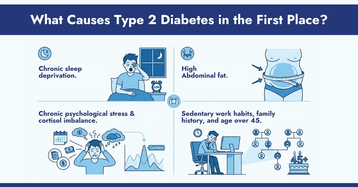 What Causes Type 2 Diabetes in the First Place